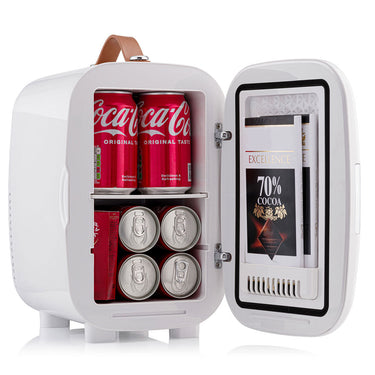 Subcold Pro 6 litre grey chequered drinks mini fridge